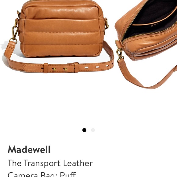Madewell Bags Madewell The Transport Camera Bag Puff Crossbody Nwt